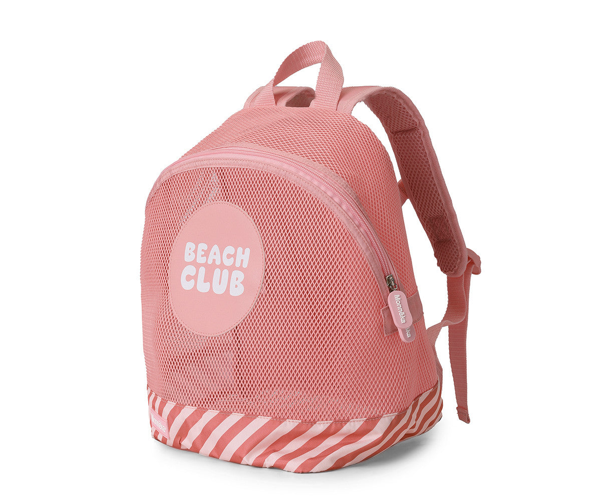Mochila Anti-Areia Stripes Bloom & Blush Monnëka