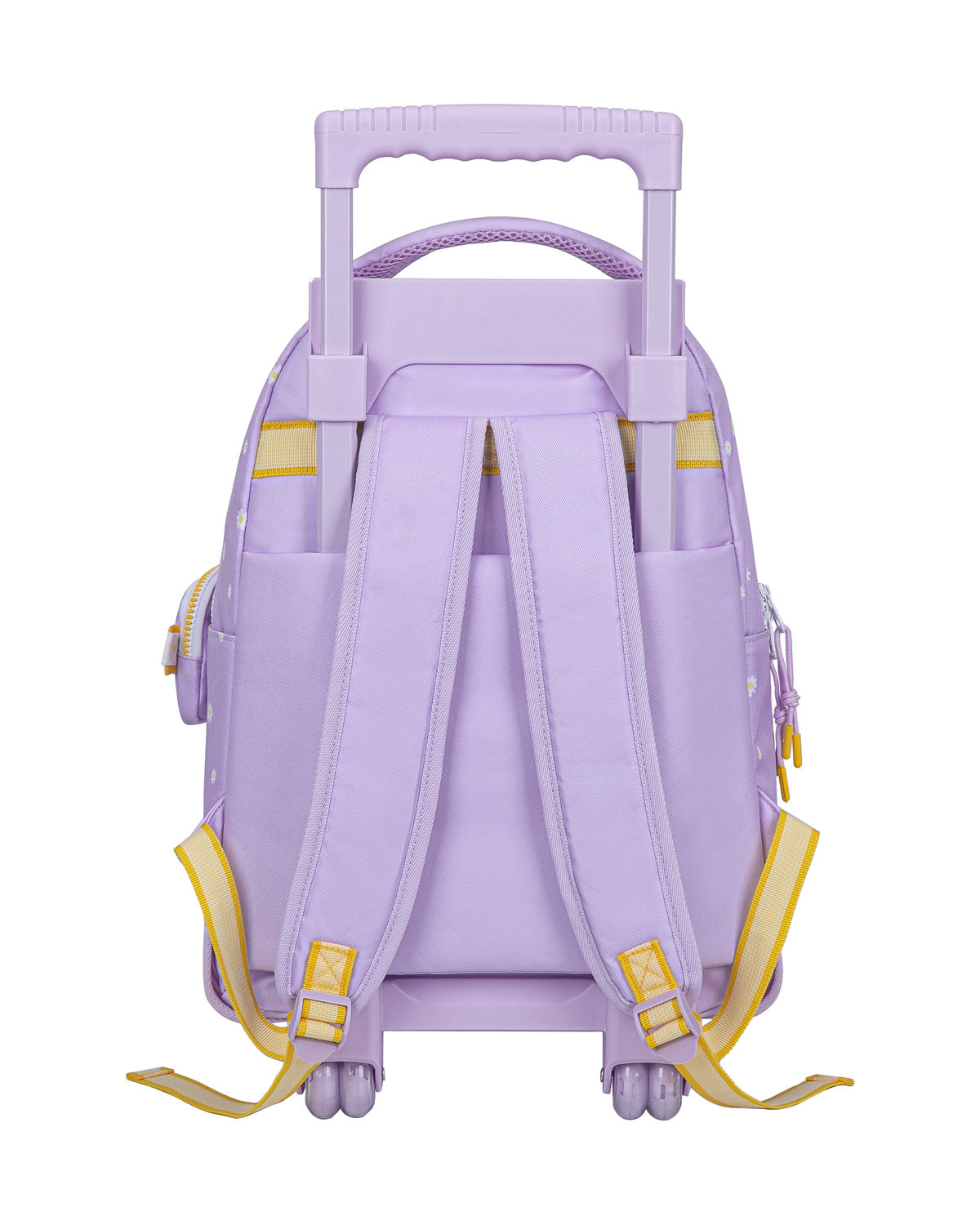 Trolley May Daisy Lilac compartimento interior aberto | may-trolley-escolar-daisy-lilac-lollakids