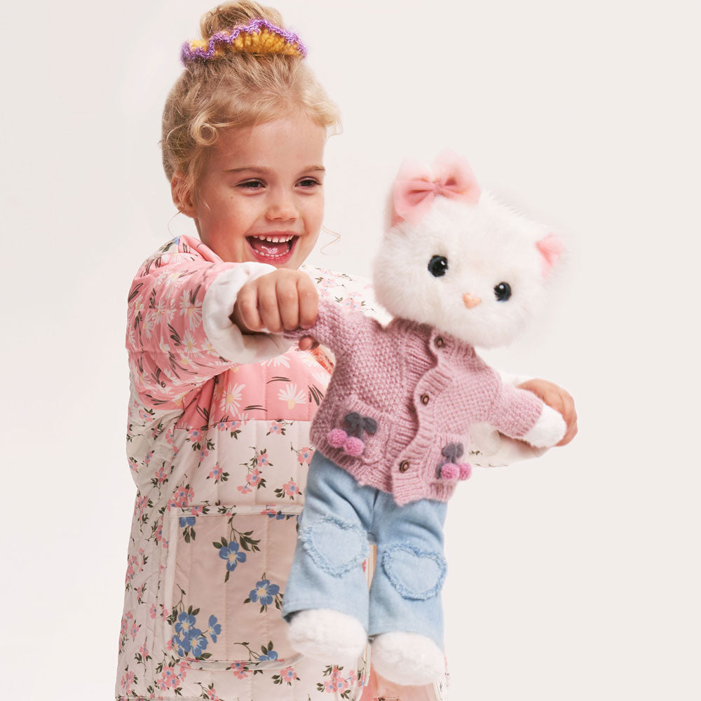Conjunto de roupa Outono Aconchegante da Orange Toys para peluches Lucky Kitty | orange-toys-roupa-peluche-lucky-kitty-outono-aconchegante-lollakids