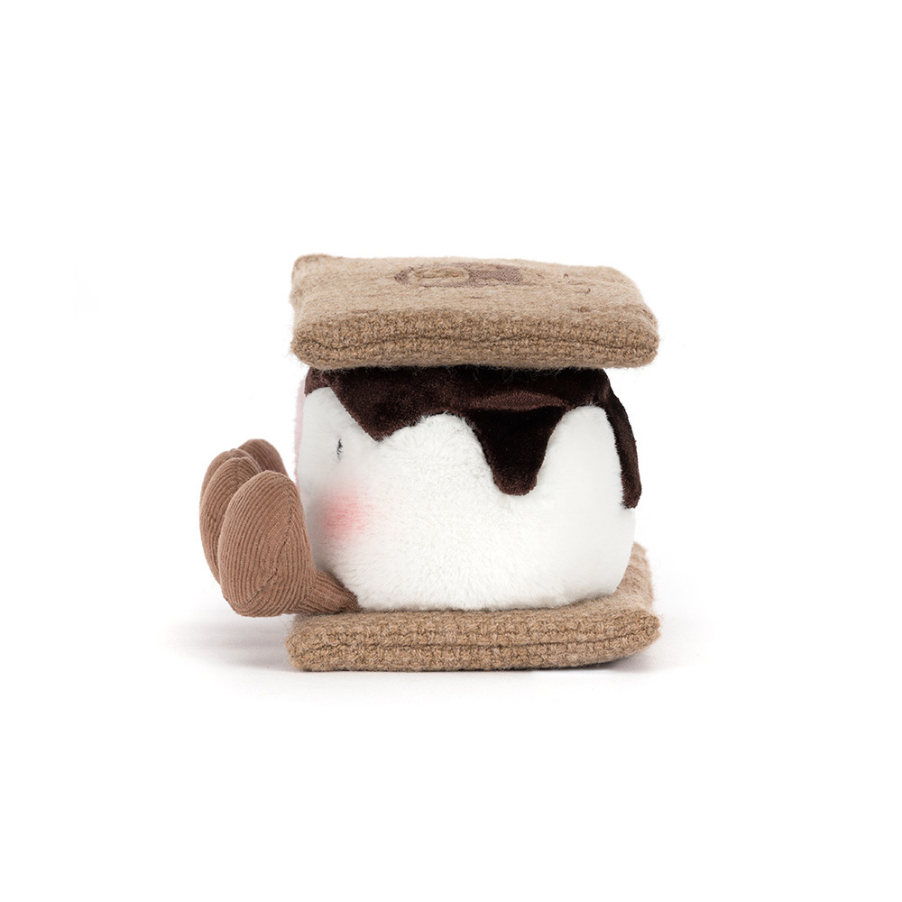 Amuseables S'mores, vista de pormenor dos personagens | jellycat-amuseables-smores-lollakids