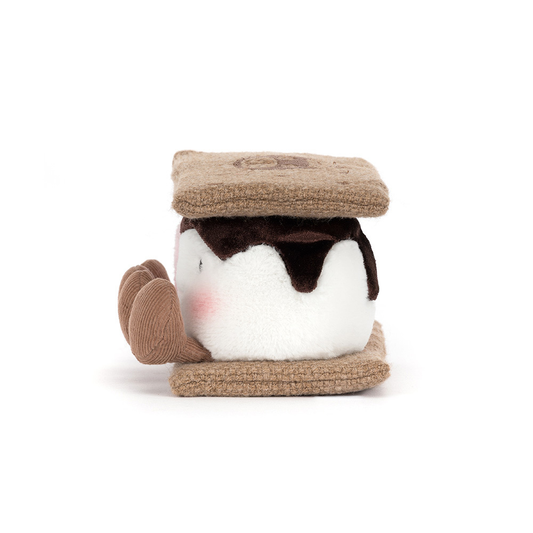 Amuseables S'mores, vista de pormenor dos personagens | jellycat-amuseables-smores-lollakids