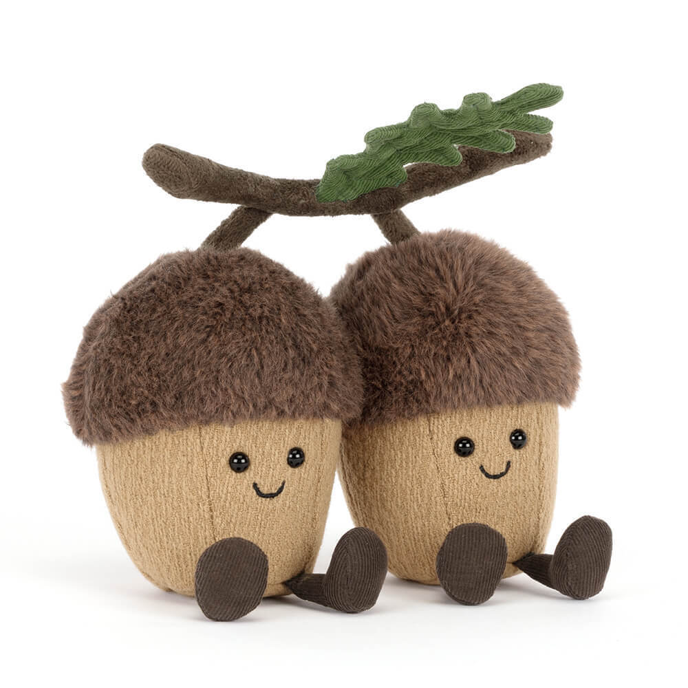 Bolotas de peluche Amuseables Ort e Tum Acorns da Jellycat | jellycat-amuseables-bolotas-ort-tum-lollakids