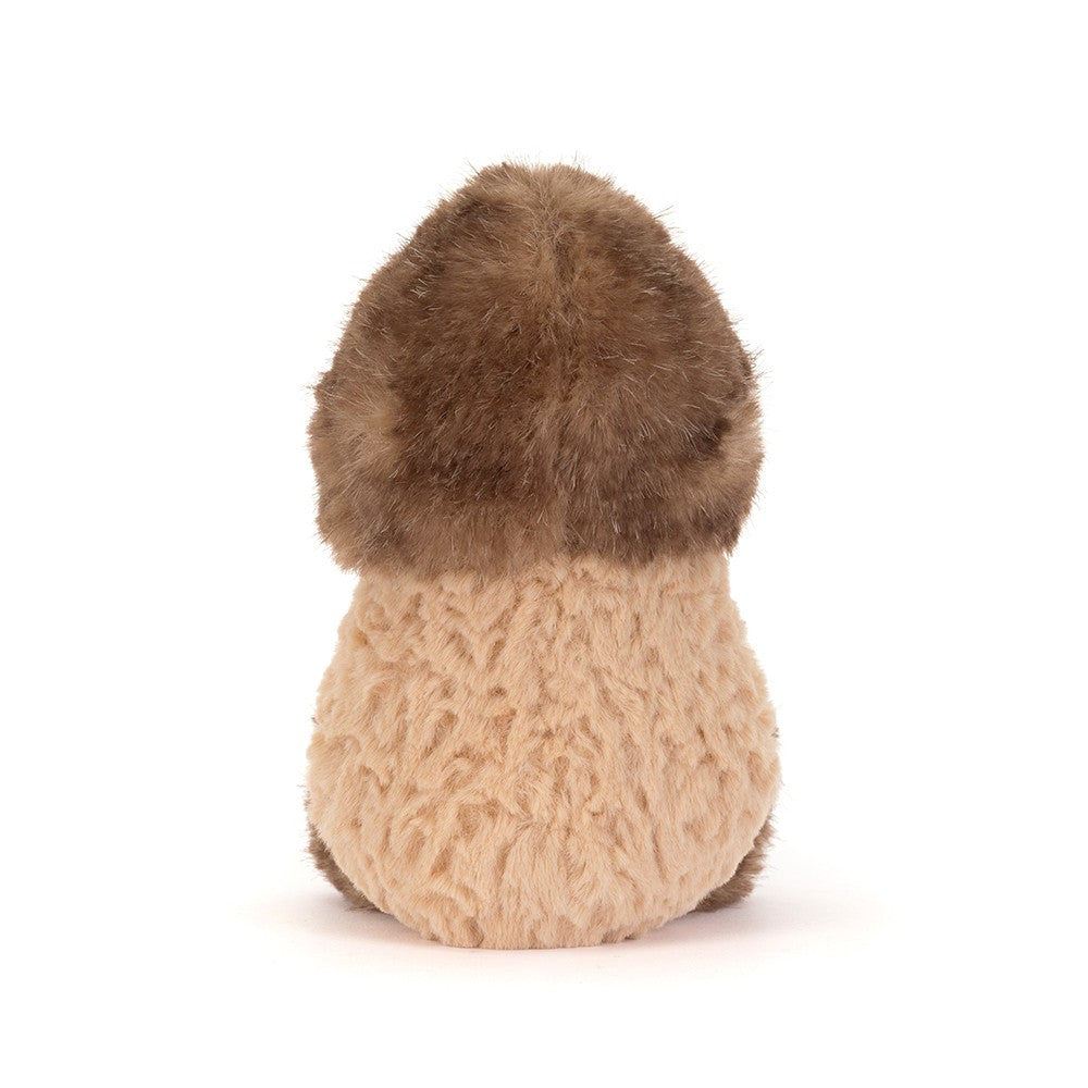 Amuseables Peanut Yeti, vista lateral do peluche | jellycat-amuseables-peanut-yeti-lollakids