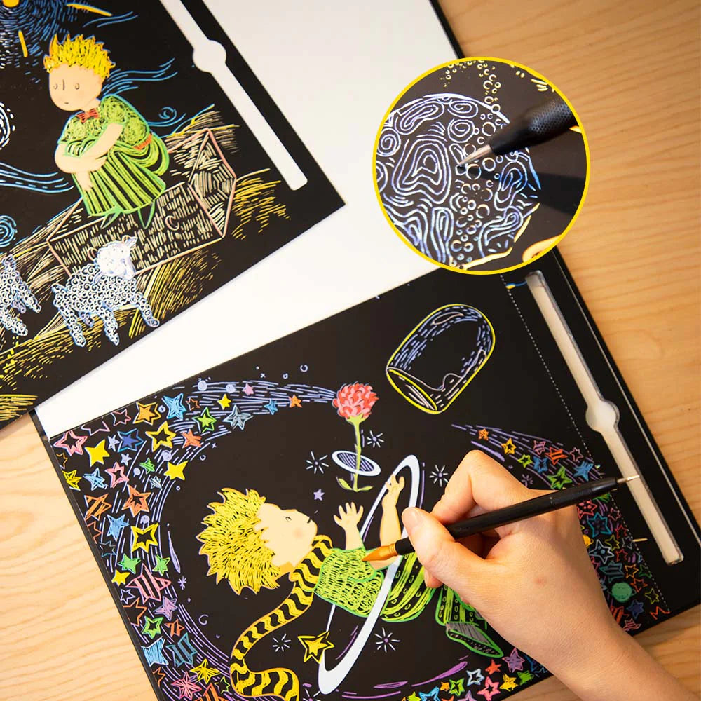 O Principezinho | Livro Criativo de Raspar