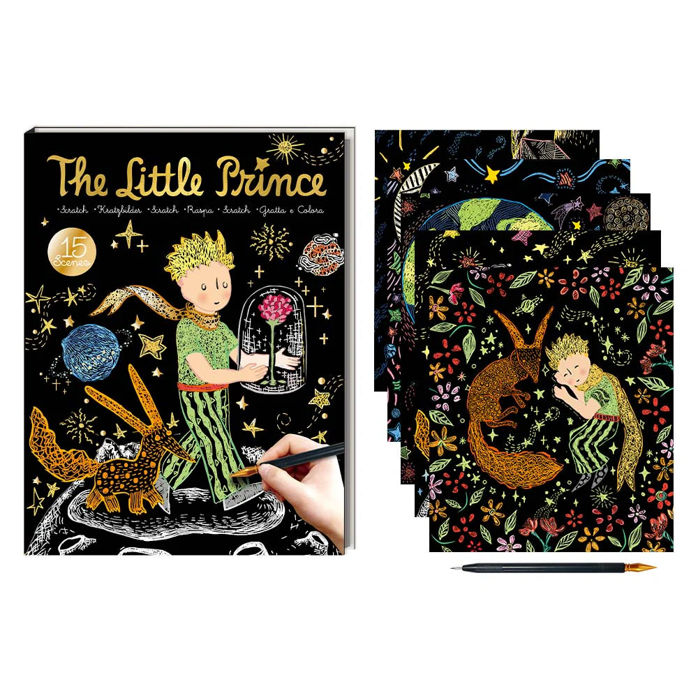 O Principezinho | Livro Criativo de Raspar