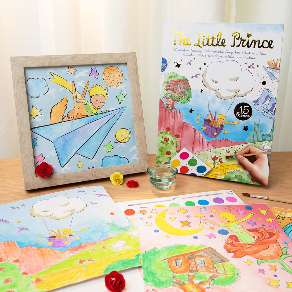 Livro de Pintura com Água O Principezinho