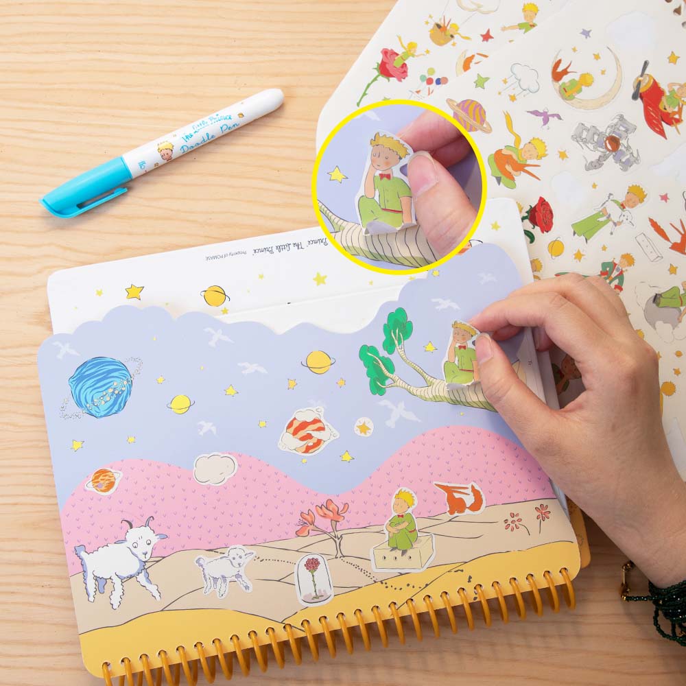 Livro Mágico de Pintura com Água O Principezinho