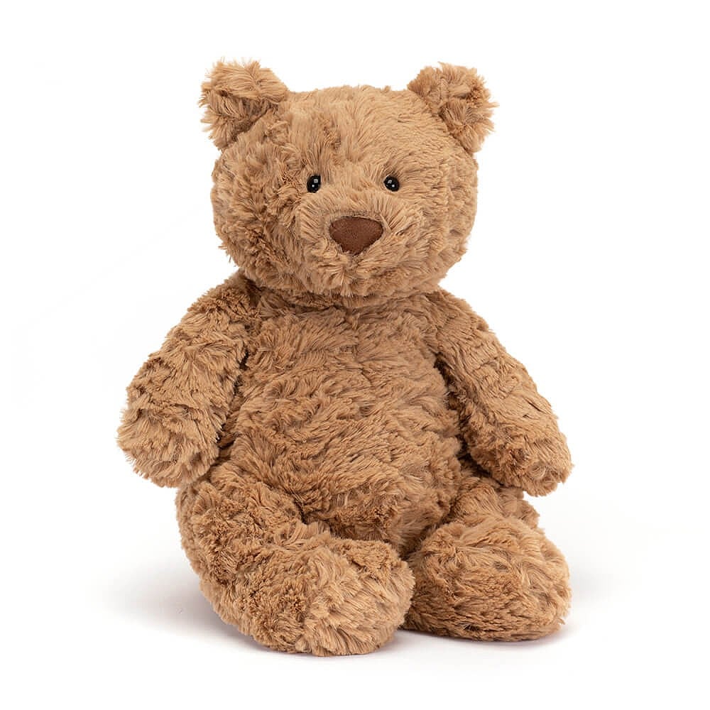 Urso Bartholomew Médio da Jellycat, peluche caramelo desgrenhado | jellycat-urso-bartholomew-medio-lollakids