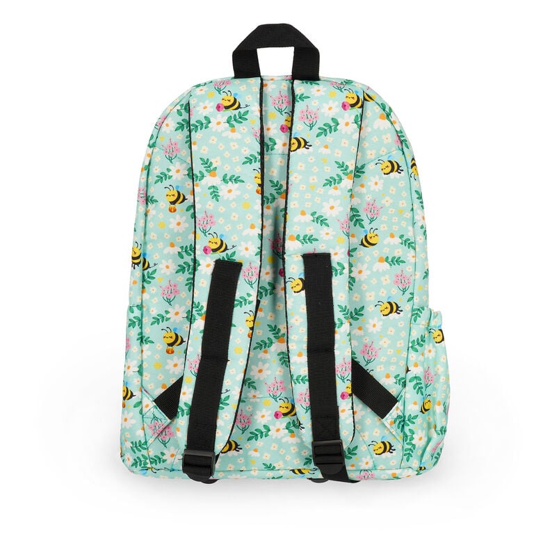 Mochila Legami My Backpack Bee - alças acolchoadas ajustáveis | legami-mochila-bee-lollakids