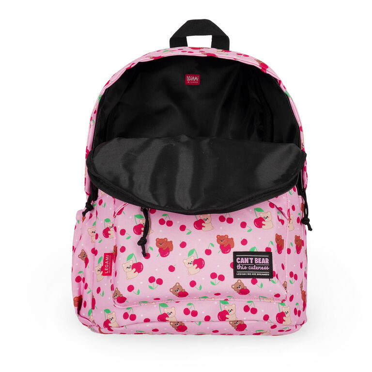 Mochila Legami My Backpack Teddy Bear - slot para portátil 15 polegadas | legami-mochila-teddy-bear-lollakids