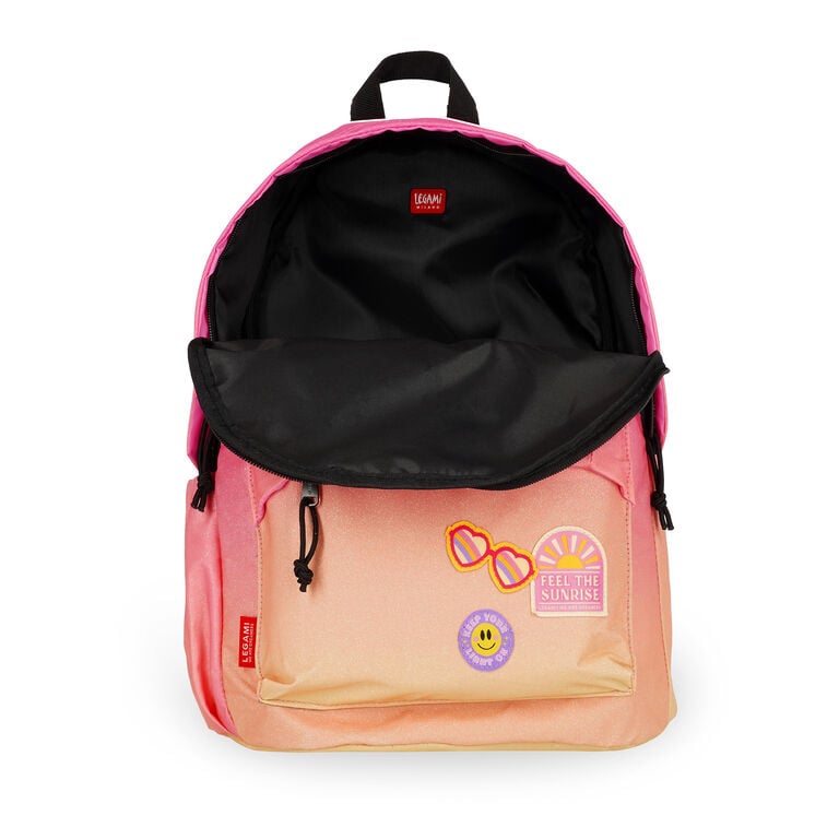 Mochila Legami My Backpack Sunrise Lover - slot para portátil 15 polegadas | legami-mochila-sunrise-lover-lollakids