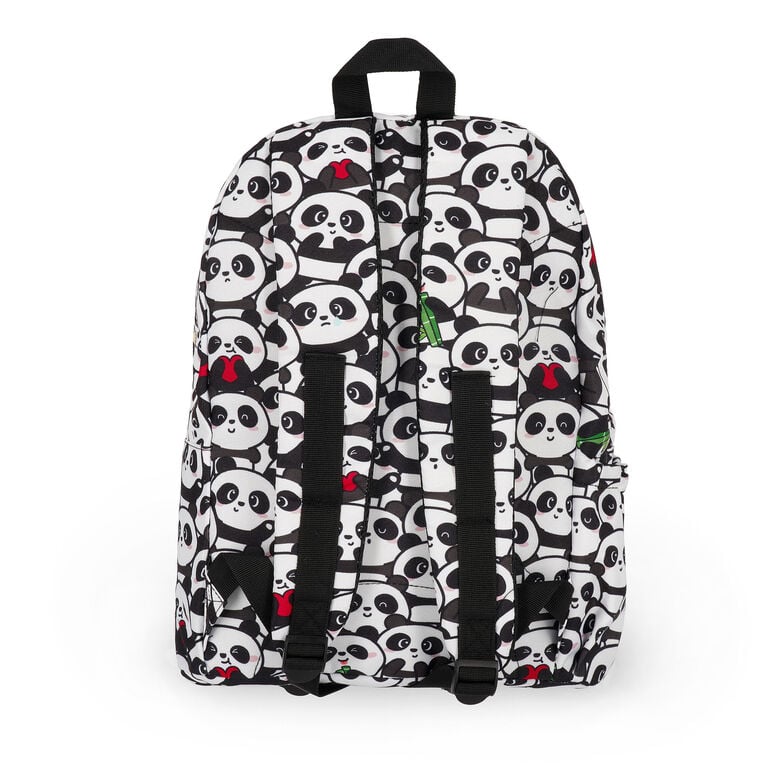 Mochila Legami My Backpack Panda - alças acolchoadas ajustáveis | legami-mochila-panda-lollakids