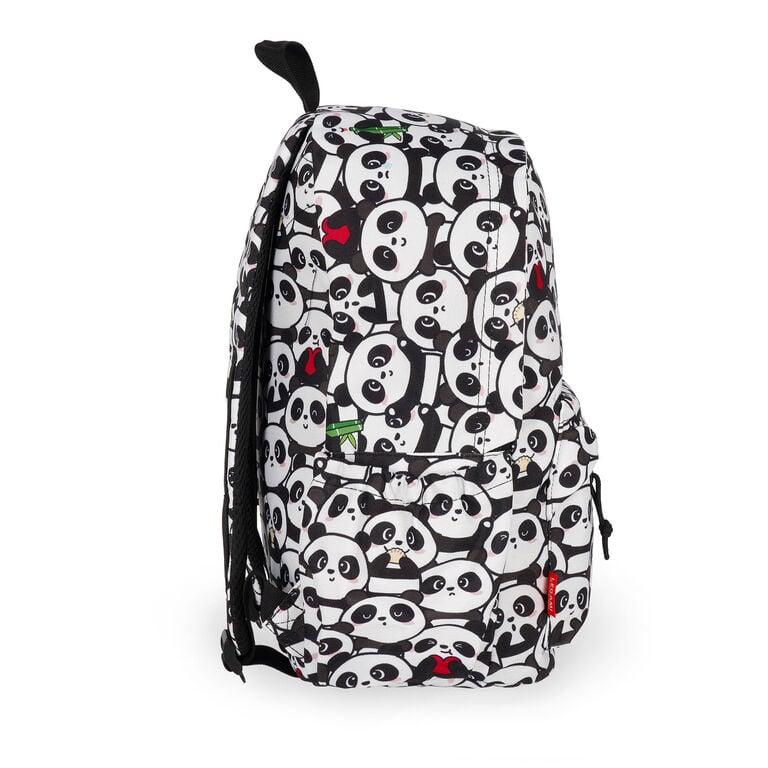Mochila Legami My Backpack Panda - bolso lateral para garrafa | legami-mochila-panda-lollakids
