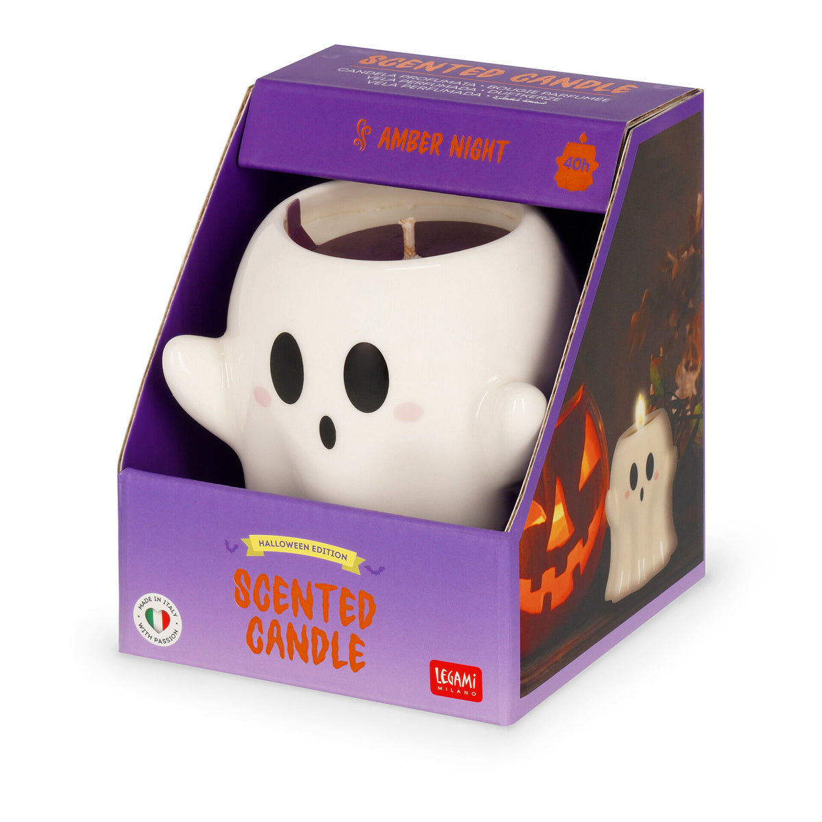 Vela Perfumada Fantasma Halloween – Scented Candle Ghost | Legami