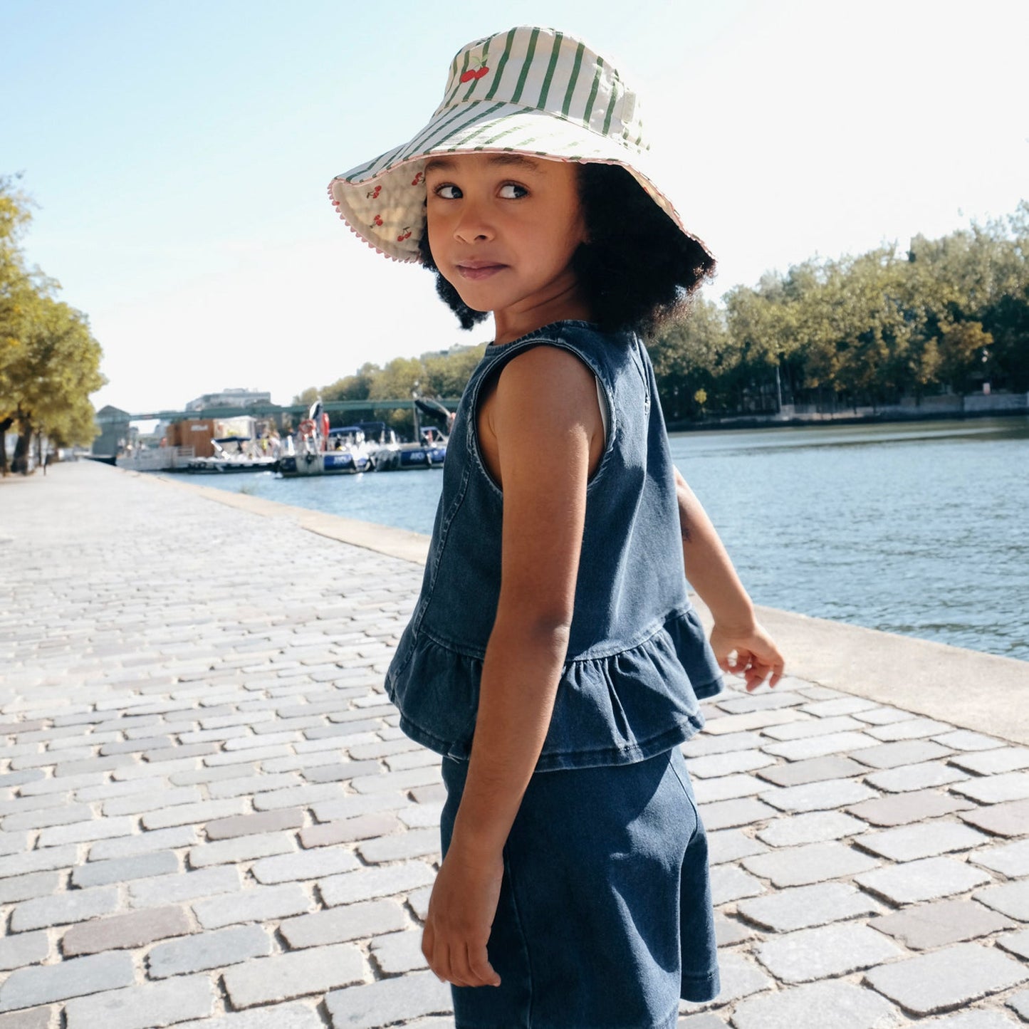 Chapéu Cherry Kiss usado — Rockahula Kids