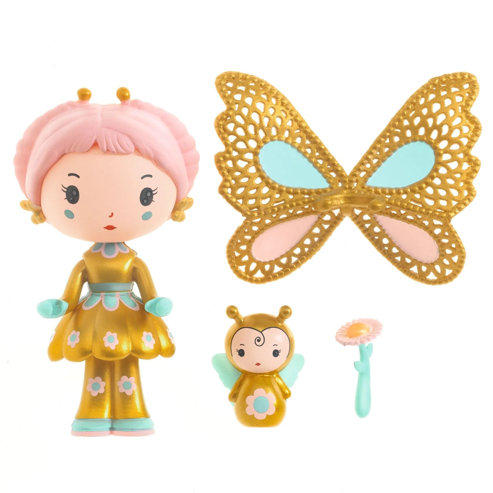 Djeco Tinyly Hortense & Fly – Figura com Asas Douradas (4–9 anos)