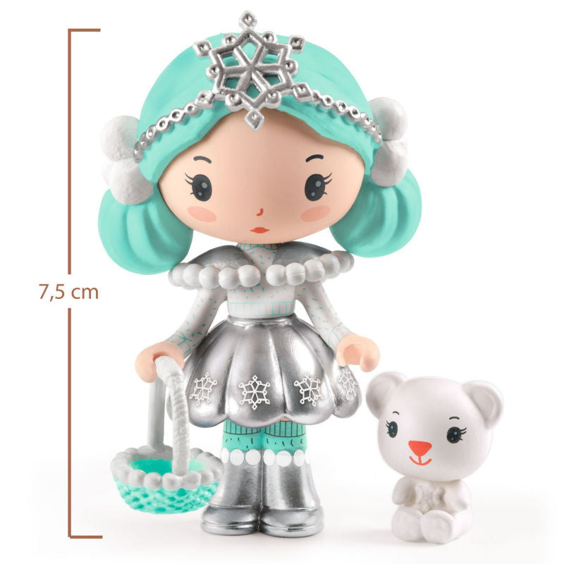 Djeco Tinyly Neige & Nours – Princesa dos Gelos com Urso Polar