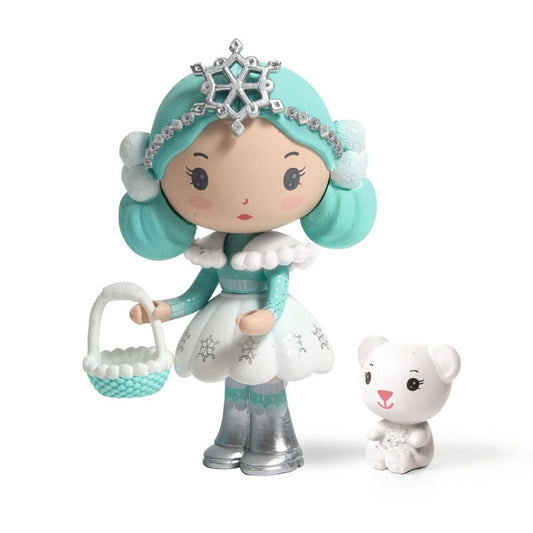 Djeco Tinyly Neige & Nours – Princesa dos Gelos com Urso Polar