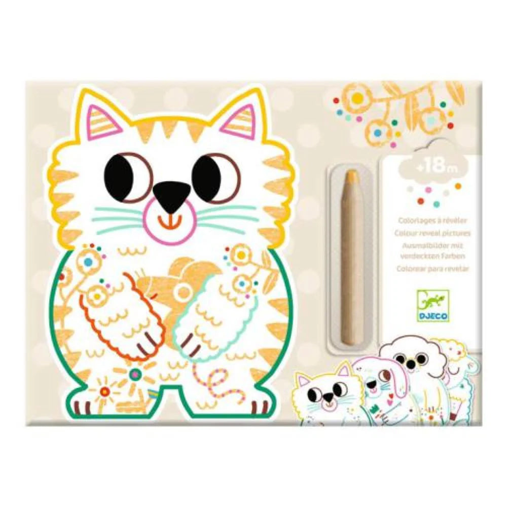 Jogo de Colorir Animais de Estimação da Djeco