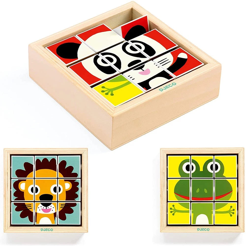 Três animais, muitas combinações