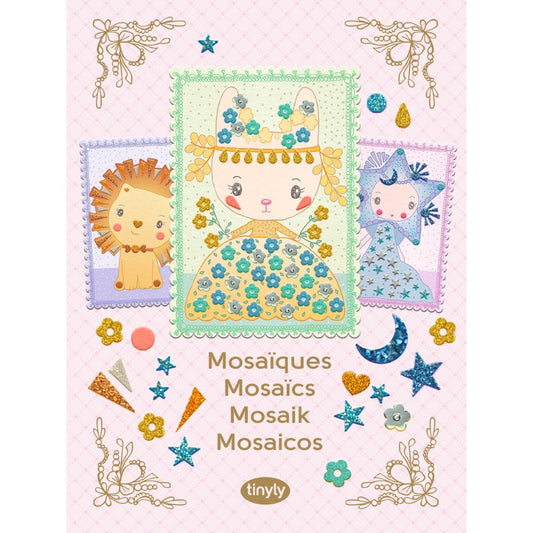 Kit de mosaicos Djeco Tinyly Margo & Co - Lolla Kids | djeco-mosaicos-tinyly-lollakids
