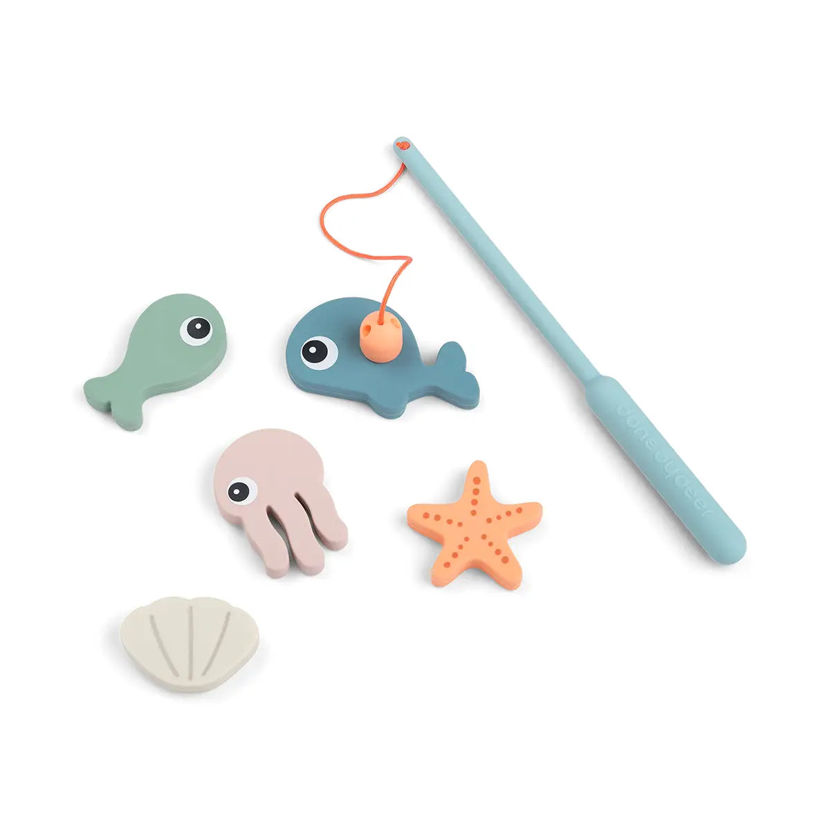 Brinquedo de Pesca para o Banho Sea Friends Done by Deer 