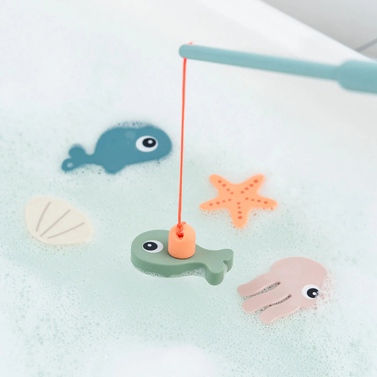 Brinquedo de Pesca para o Banho Sea Friends Done by Deer 