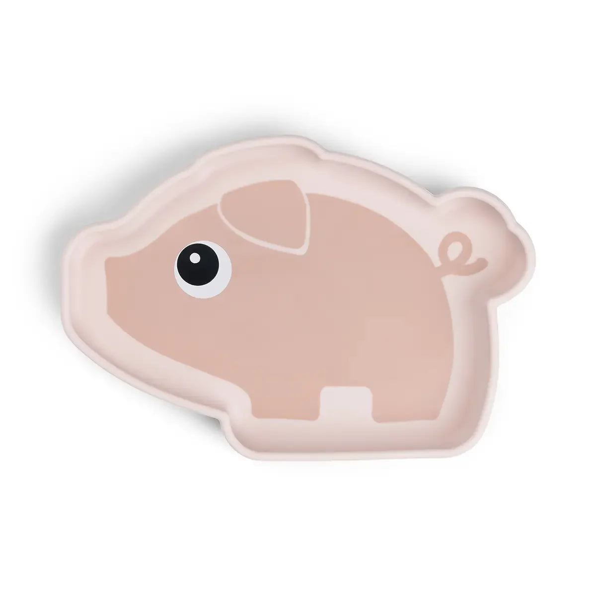 Prato Silicone com Ventosa Powder Pigee Tiny farm da Done By Deer