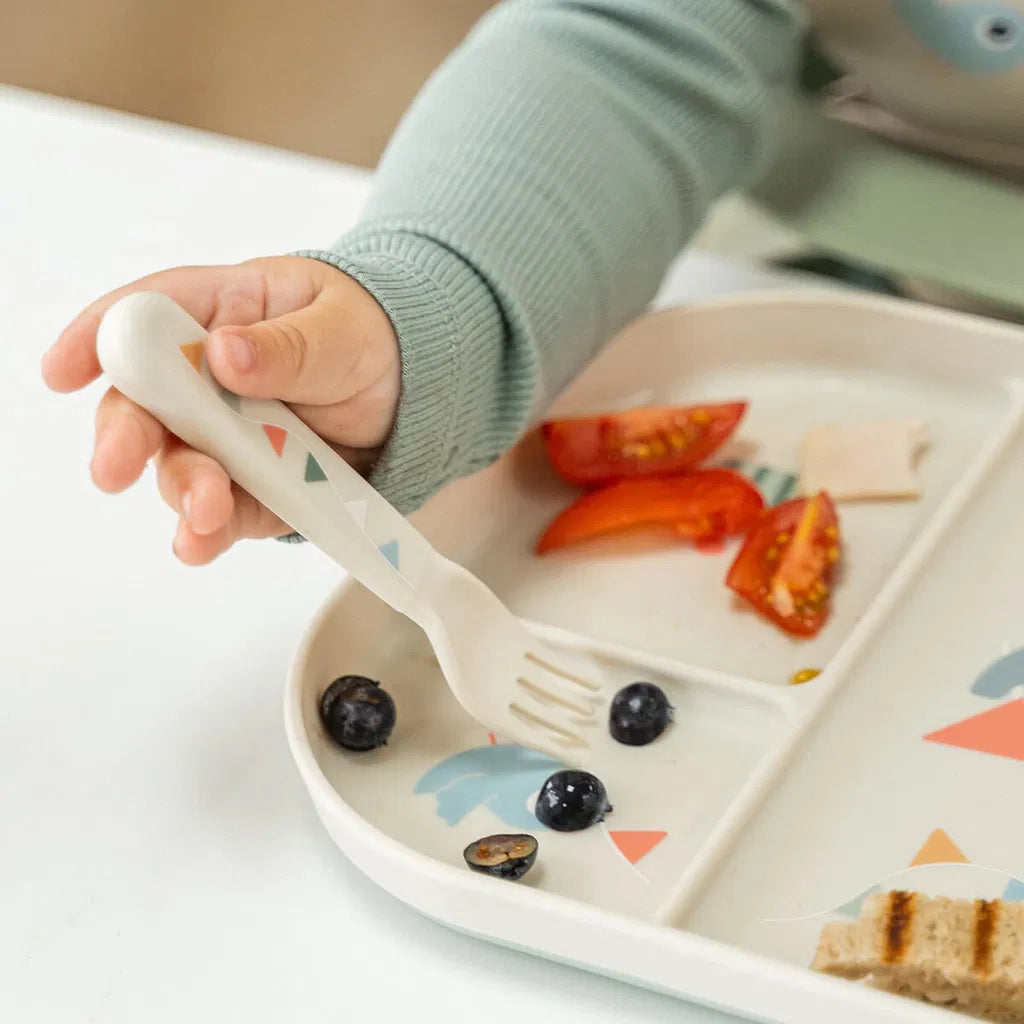 Detalhe do garfo que faz parte do conjunto celebration