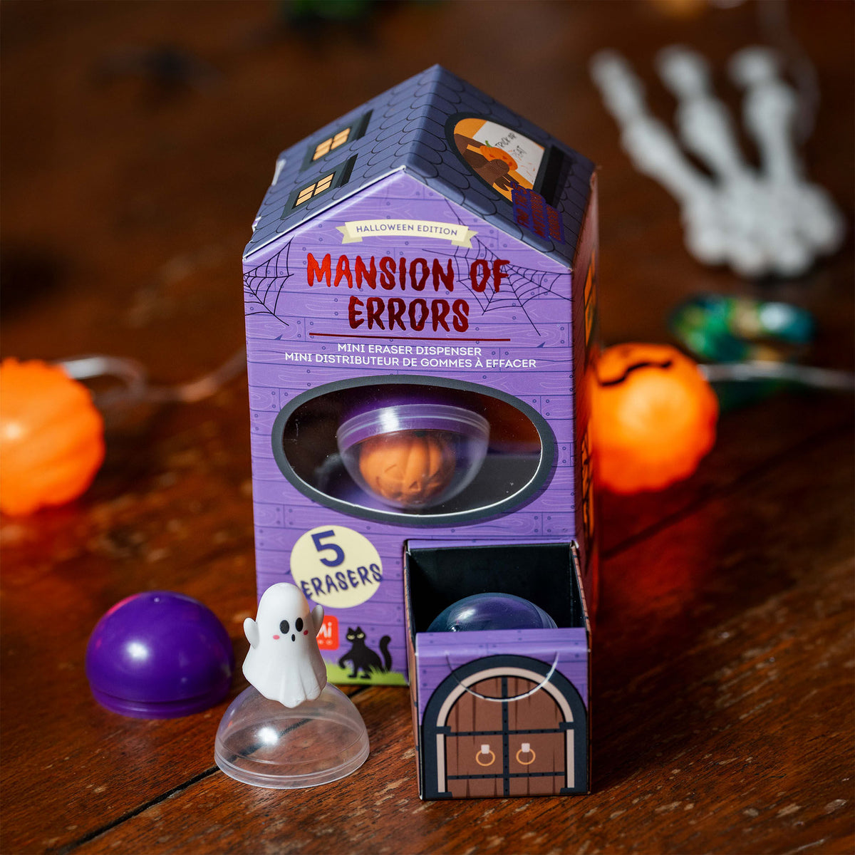 Dispensador de Borrachas – Mansion of Errors | Legami