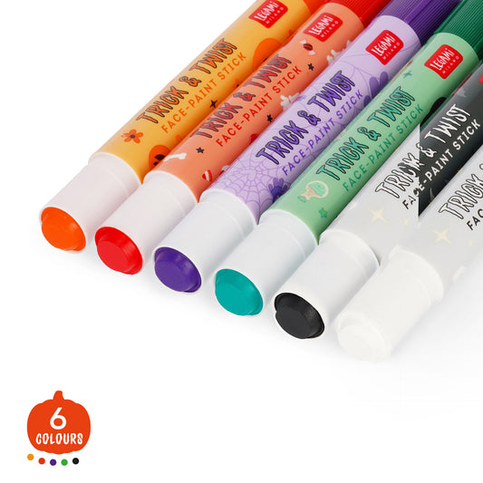 Pincéis de Maquilhagem Facial Halloween – TRICKeTWIST Face Paint Sticks | Legami