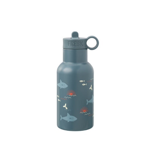 Garrafa térmica Fresk inox 350ml sustentável com duas tampas