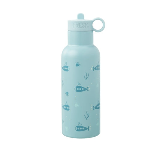 Garrafa térmica Submarinos da Fresk inox 500ml sustentável com duas tampas