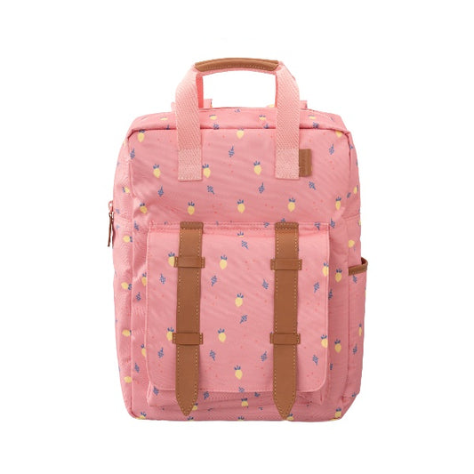 Mochila Fresk Limões sustentável em PET reciclado | Lolla Kids