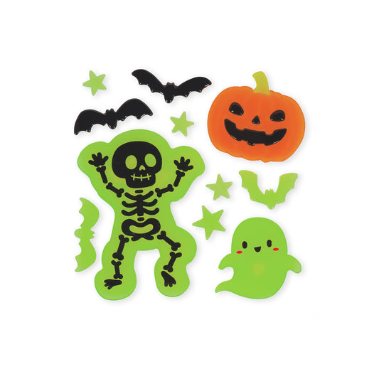 Autocolantes de Gel para Janela Esqueleto Halloween – Window-Glow | Legami