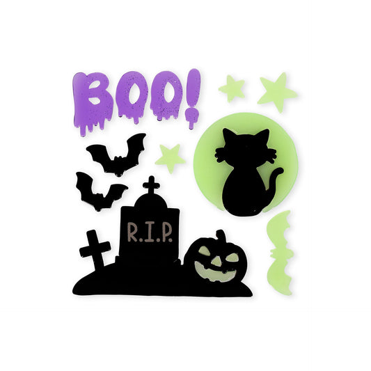 Autocolantes de Gel para Janela Halloween Boo! – Window-Glow | Legami