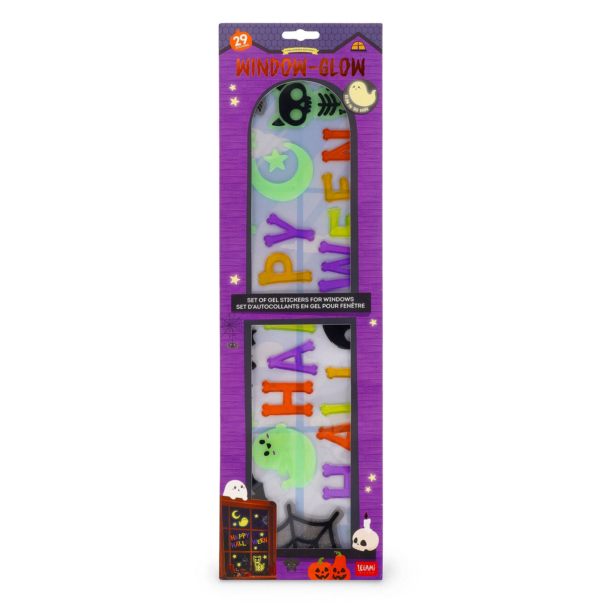 Autocolantes de Gel para Janela Happy Halloween – Window-Glow | Legami