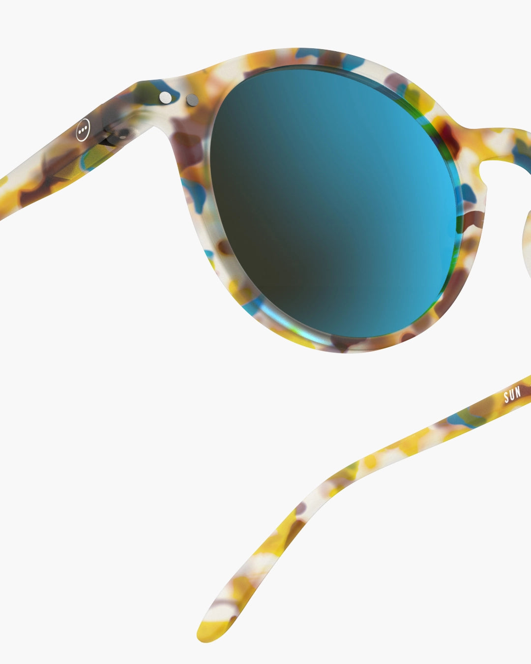 Óculos de Sol Izipizi #D Blue Tortoise Mirror da Izipizi