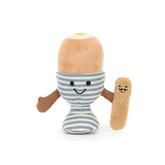 Peluche Jellycat Eggetha Egg &amp; Lance Soldier, 16 cm, Amuseables