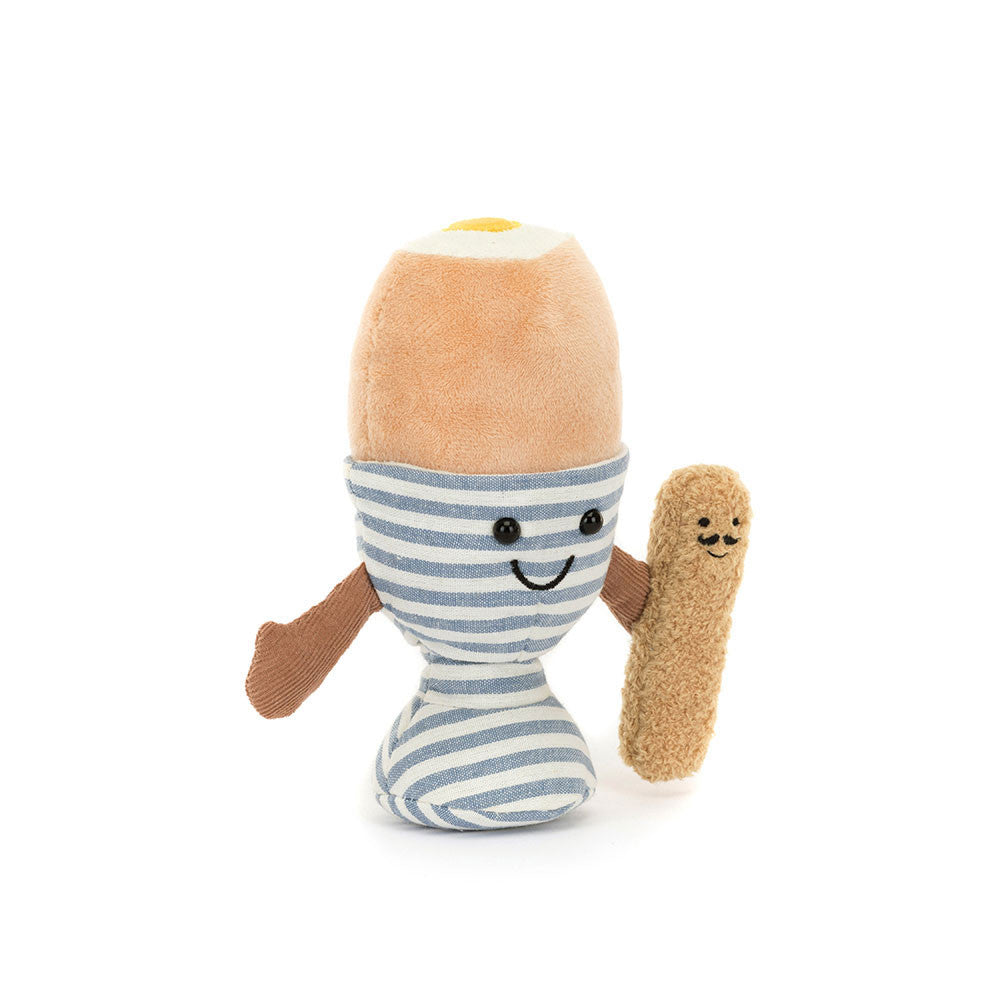 Peluche Jellycat Eggetha Egg &amp; Lance Soldier, 16 cm, Amuseables