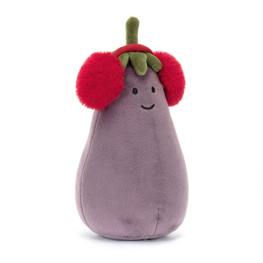 Peluche Jellycat Toastie Beringela – Vivacious Red Aubergine