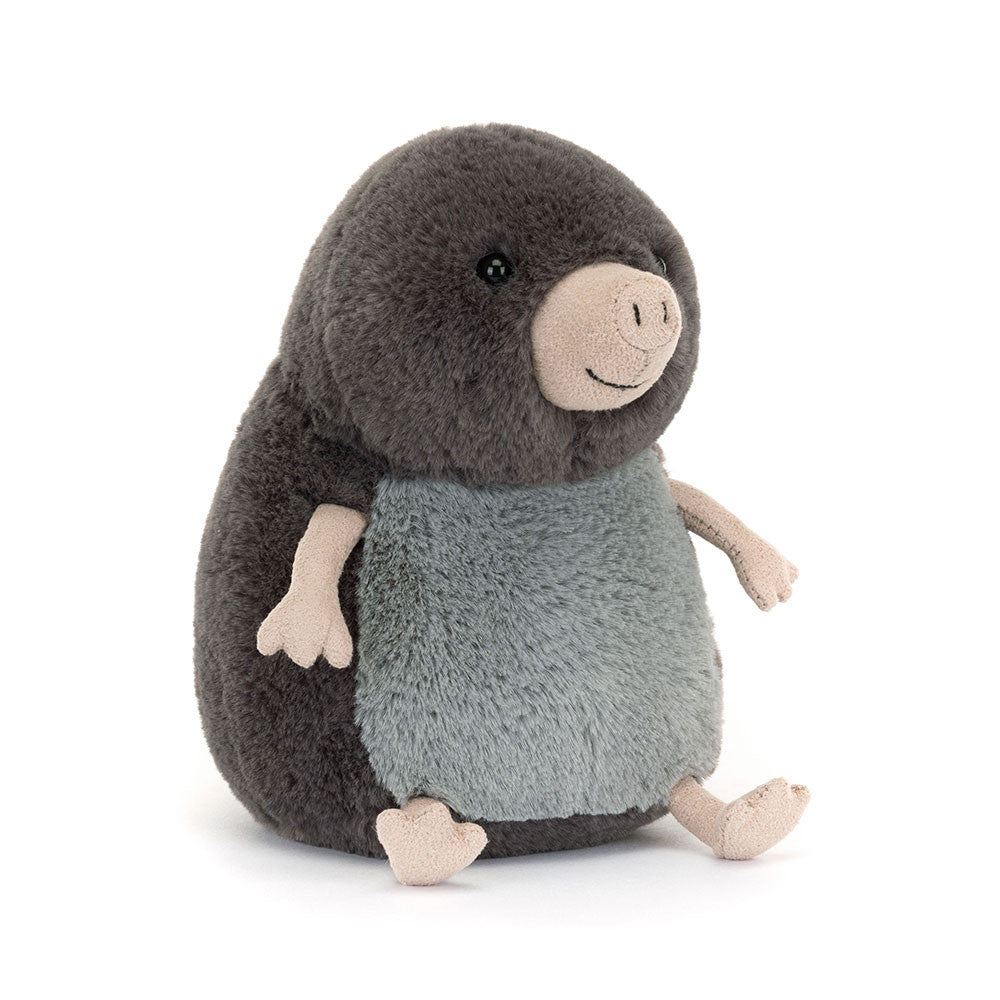 Toupeira Muswell Jellycat – Peluche Fofo e Explorador | Lolla Kids
