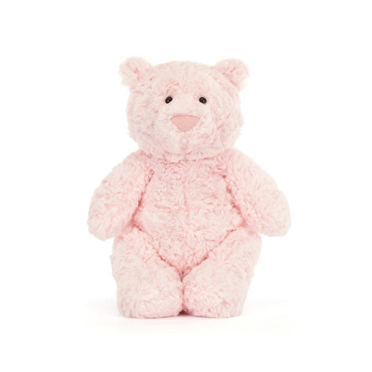 Urso de Peluche Leola Médio e da Jellycat de frente e em pé