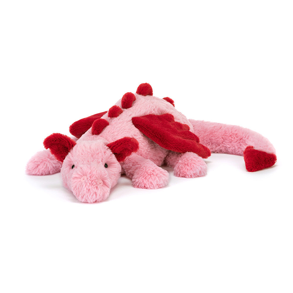 Heart Dragon 💕🐉 Jellycat - Peluche Dragão Romântico
