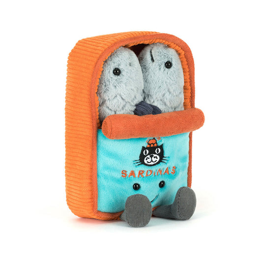 Lata de Sardinhas Jellycat – Peluche Divertido e Fofo | Lolla Kids