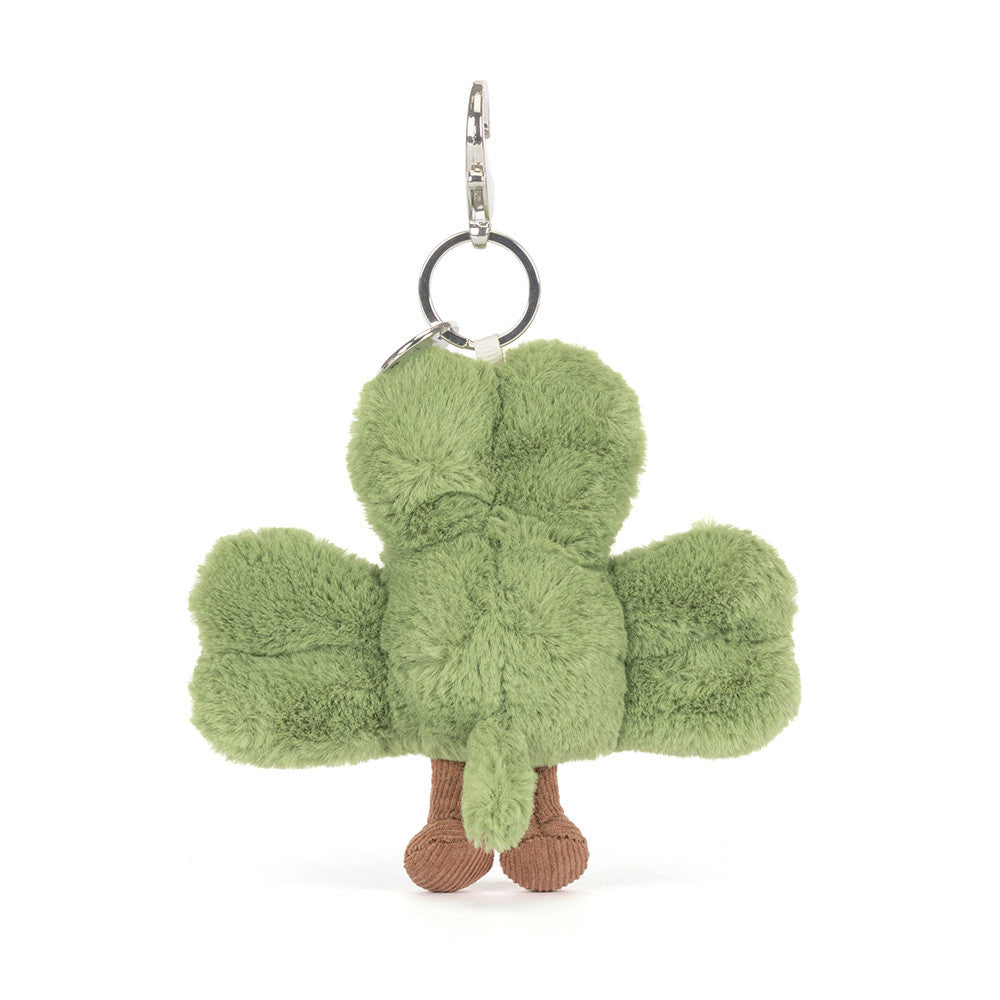 Parte de trás do Chaveiro Jellycat Amuseables Shamrock 