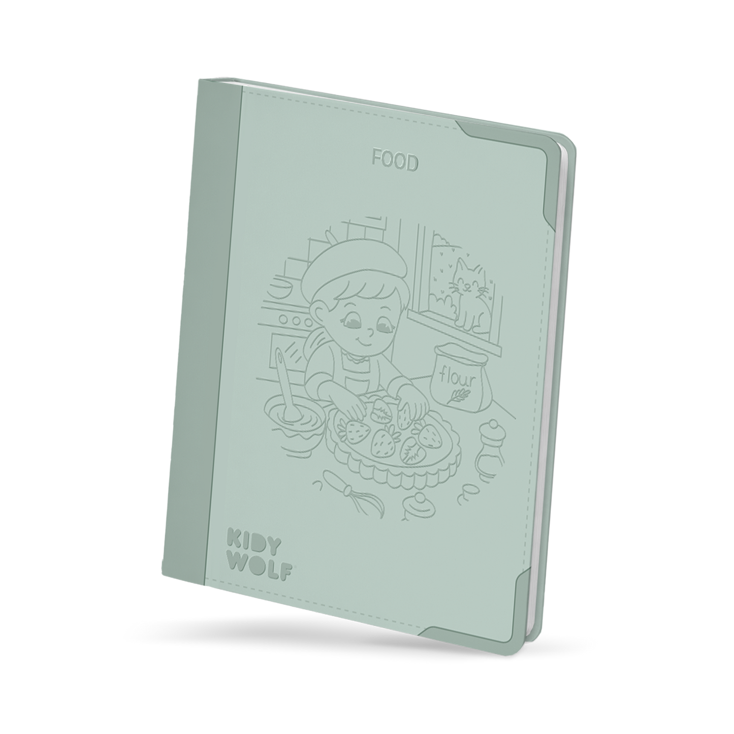 KIDYDRAW-PAD Comida Kidywolf – conteúdo da caixa