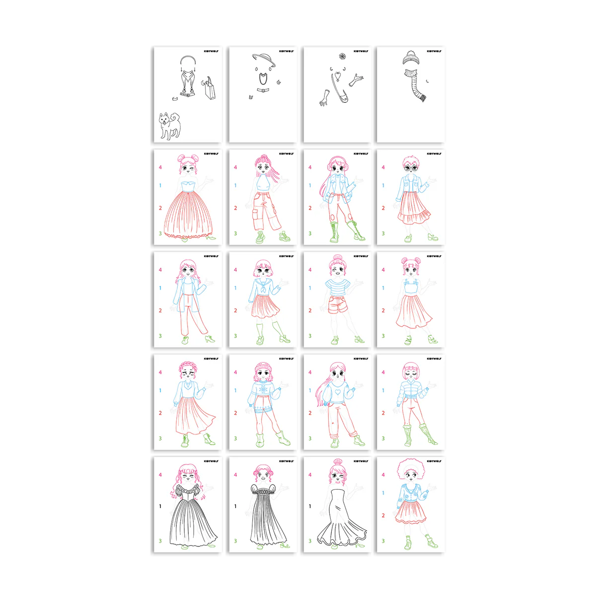 KIDYDRAW-PRO Fashion