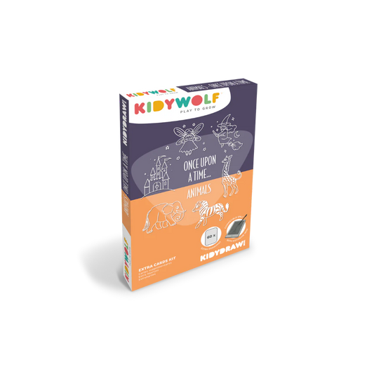 Refill KIDYDRAW-MINI | Cartões Extra Era Uma Vez & Animais