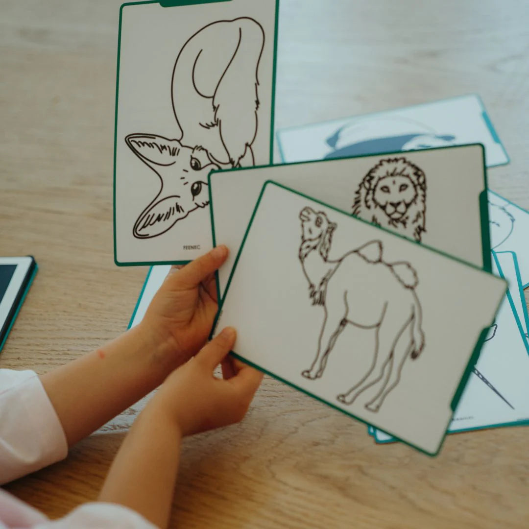 Tablet Mini de Desenho Animais do Mundo Inteiro da Kidywolf